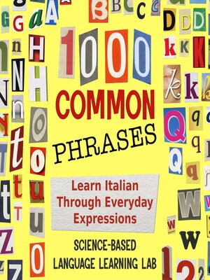 cover image of 1000 Common Phrases